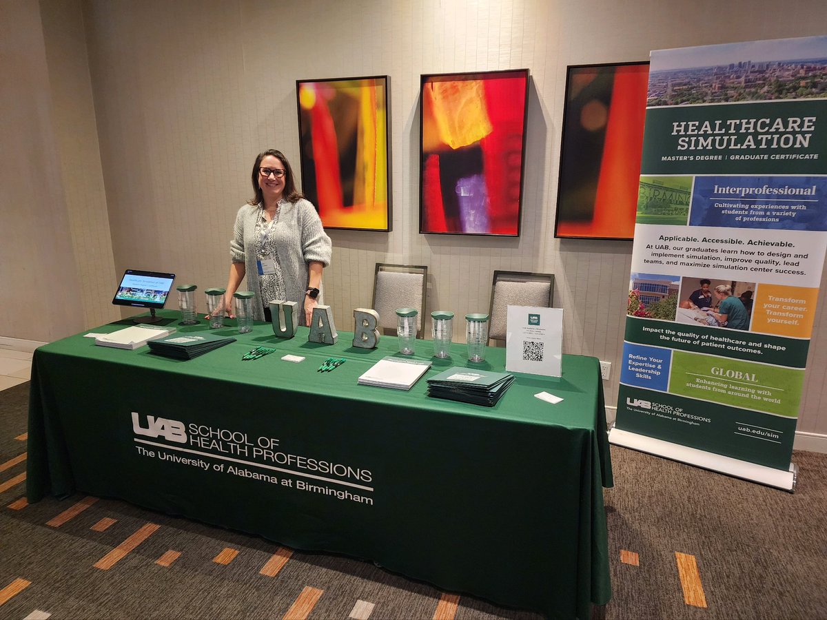 Erin Blanchard (@erinb_sim) on Twitter photo It’s time! Visit me at the <a href="/WelcometoSIMone/">Simulation Canada</a> 2023 Sim Expo to learn more about <a href="/UABSim/">UAB Healthcare Simulation</a> It’s time! Visit me at the <a href="/WelcometoSIMone/">Simulation Canada</a> 2023 Sim Expo to learn more about <a href="/UABSim/">UAB Healthcare Simulation</a>