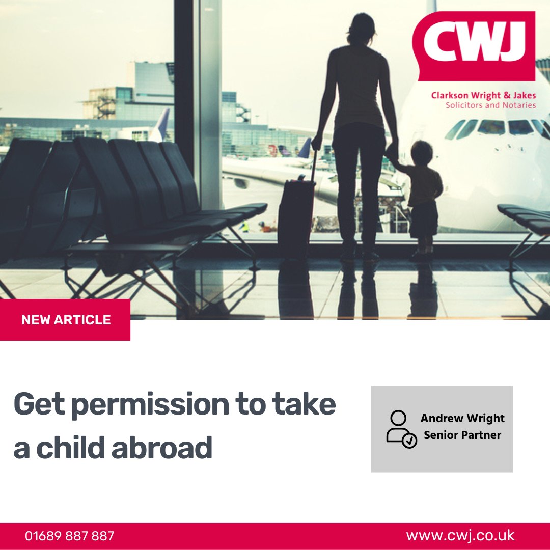 Child Travel Consent Forms ensure a child's safety and provide assurance to authorities and organisations involved in the journey. Please read our article to find out what you need to know. ow.ly/itS950QhlgN