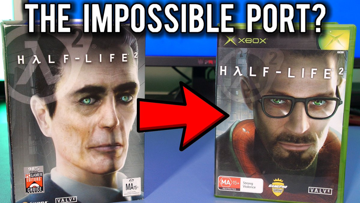 ModernVintageG's tweet photo. Half Life 2 on the Original Xbox is an incredible port. Here is why.
Watch Here : https://t.co/QRk5zrYGeB
#HalfLife2 #Xbox #ImpossiblePort https://t.co/gNYdOcw5TM