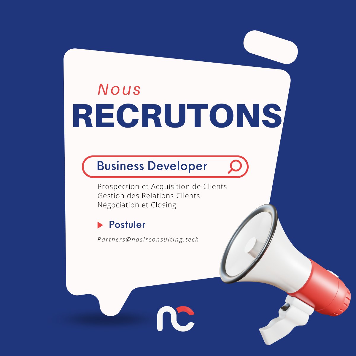 🚀 Nous sommes actuellement à la recherche d'un Business Developer dynamique pour rejoindre notre équipe.

Connaissez-vous quelqu’un qui pourrait être intéressé ?

Voir l'offre 👉 lnkd.in/eKUAfMrG

#Hiring #Recrutement #RH #BusinessDeveloper #Kebetu