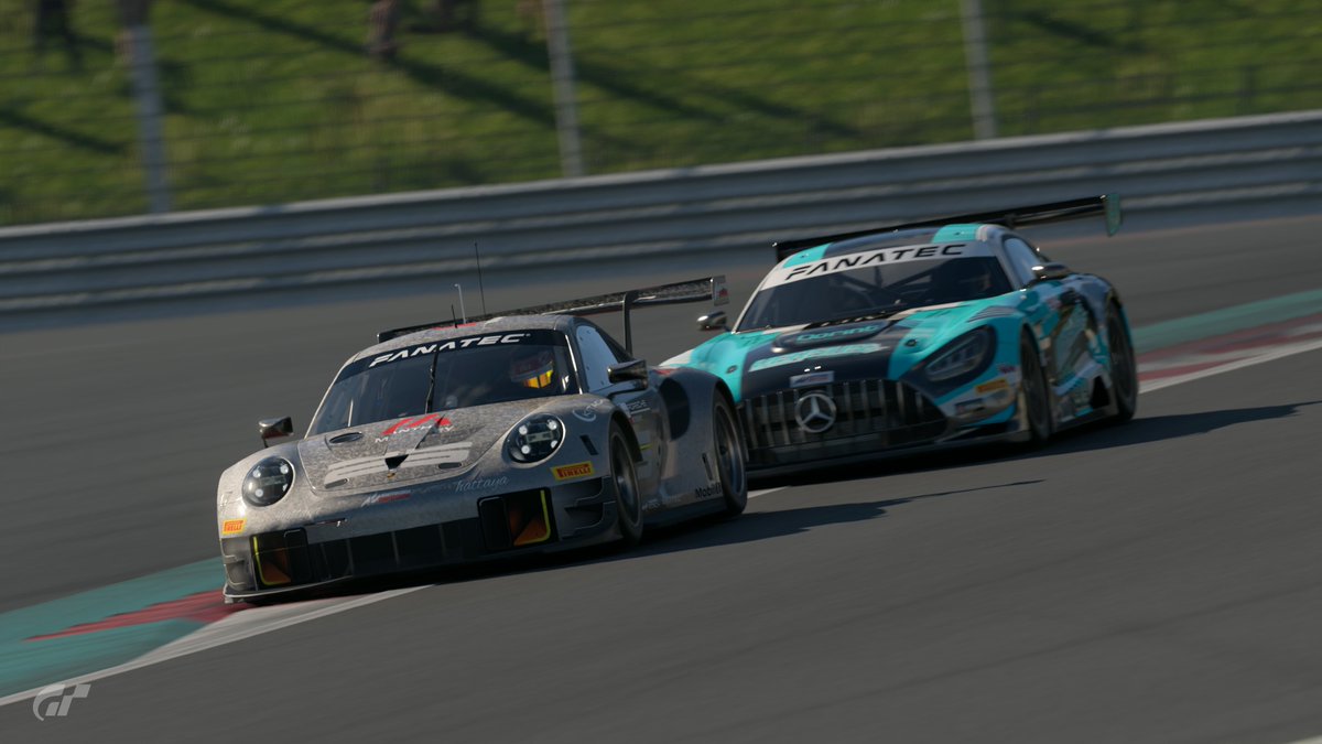 #GTWCAsia_GT7 Rd.2 富士Race2 (Q)P7→(R)P6 実質GT2 RSのデビュー戦でしたが何事もなく終えれました。一時、4位まで上がりましたが、終盤に2台にあっさり抜かれちゃったのが悔しいです。 久しぶりにレースに出てみてキツかったけどすごく楽しめたのでよかったです！