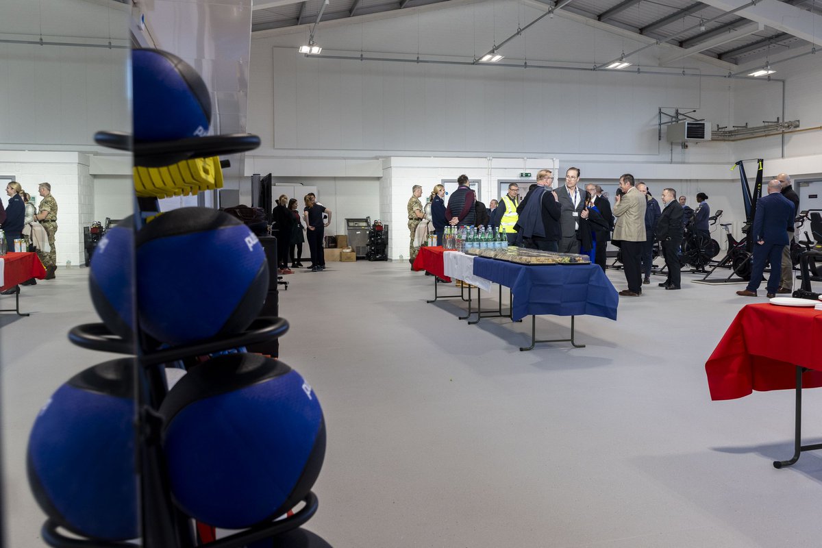 On Wednesday last week RAF Waddington opened a brand-new Primary Care Rehabilitation Facility. Thank you to VIVO, the Defence Medical Services and the Station Infrastructure team for making this happen. It's looks amazing!✨ #wearewaddo