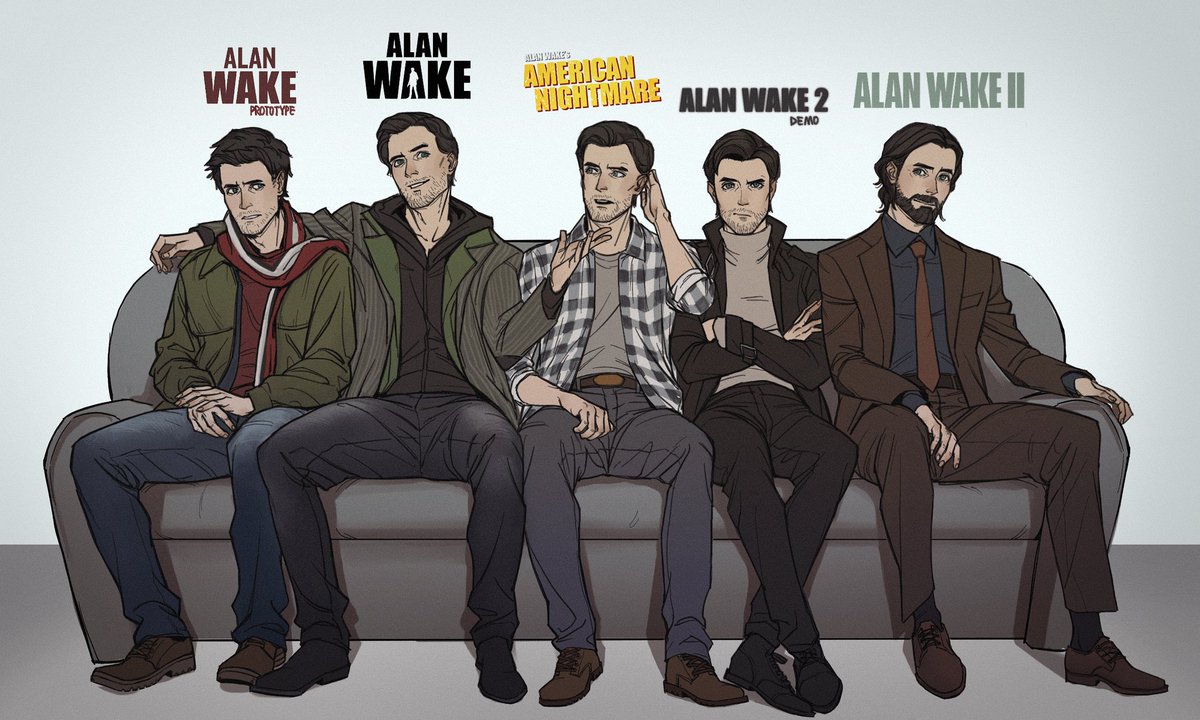 #AlanWake2 #AlanWake my babies