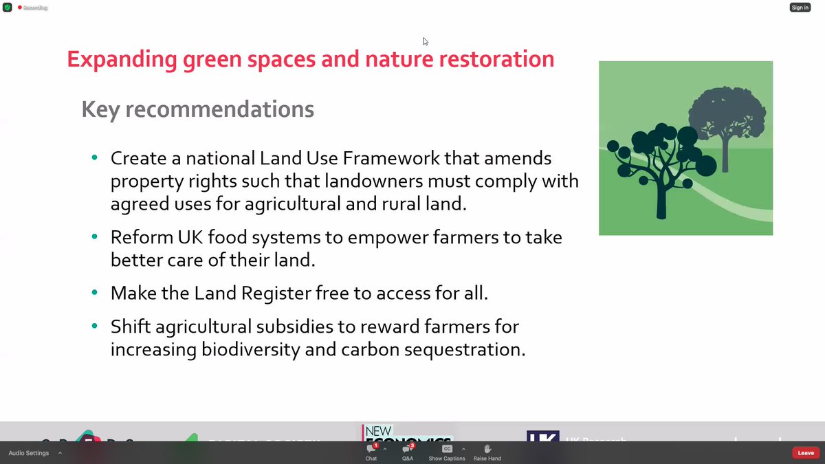 LOVED this webinar on the new @CREDS_UK & @NEF report on local #GreenNewDeal measures that improve lives right away according to local people's priorities as well as cutting carbon emissions in line with climate targets! More here: creds.ac.uk/publications/l…