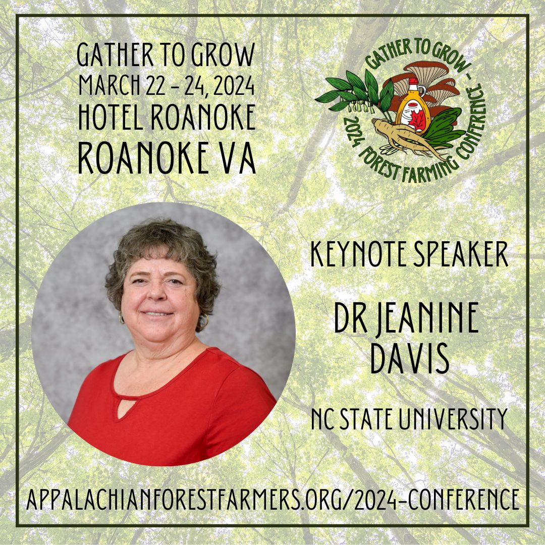 The Appalachian Beginning Forest Farmer Coalition’s (ABFFC) Gather to Grow multi day Forest Farming conference will be held in Roanoke, Virginia from March 22-24, 2024! 🌱

Learn more thru the link below ➡️

appalachianforestfarmers.org/2024-conference