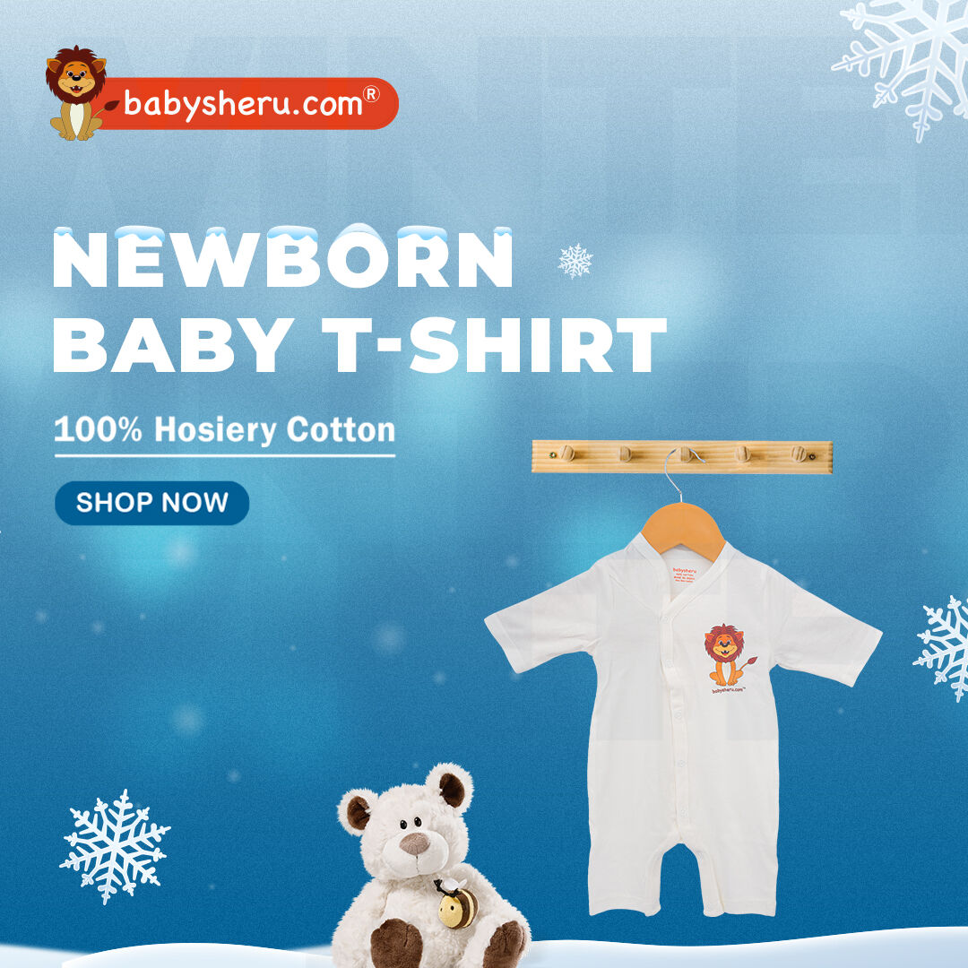 Tiny wardrobe, big style! 👕Shop from  and🌈 Explore our affordable newborn t-shirt collection, starting at 699/-. 

#tinythreads #littlefashionista #babysheru  #littleloves #babyadoration #instastyle #newborntshirts #newborngifts