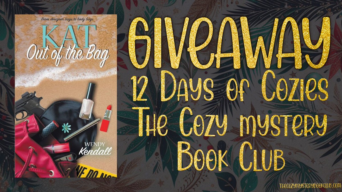 ✨Like &amp; Retweet for Your Chance to Win an eBook Copy of Wendy Kendall's Kat Out of the Bag✨

#12DaysofCozies <a href="/WendyWrites1/">Wendy Kendall</a>