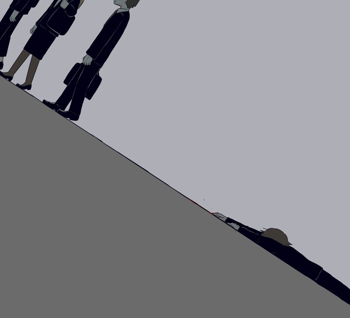 avogado6's tweet image. おいてけぼり