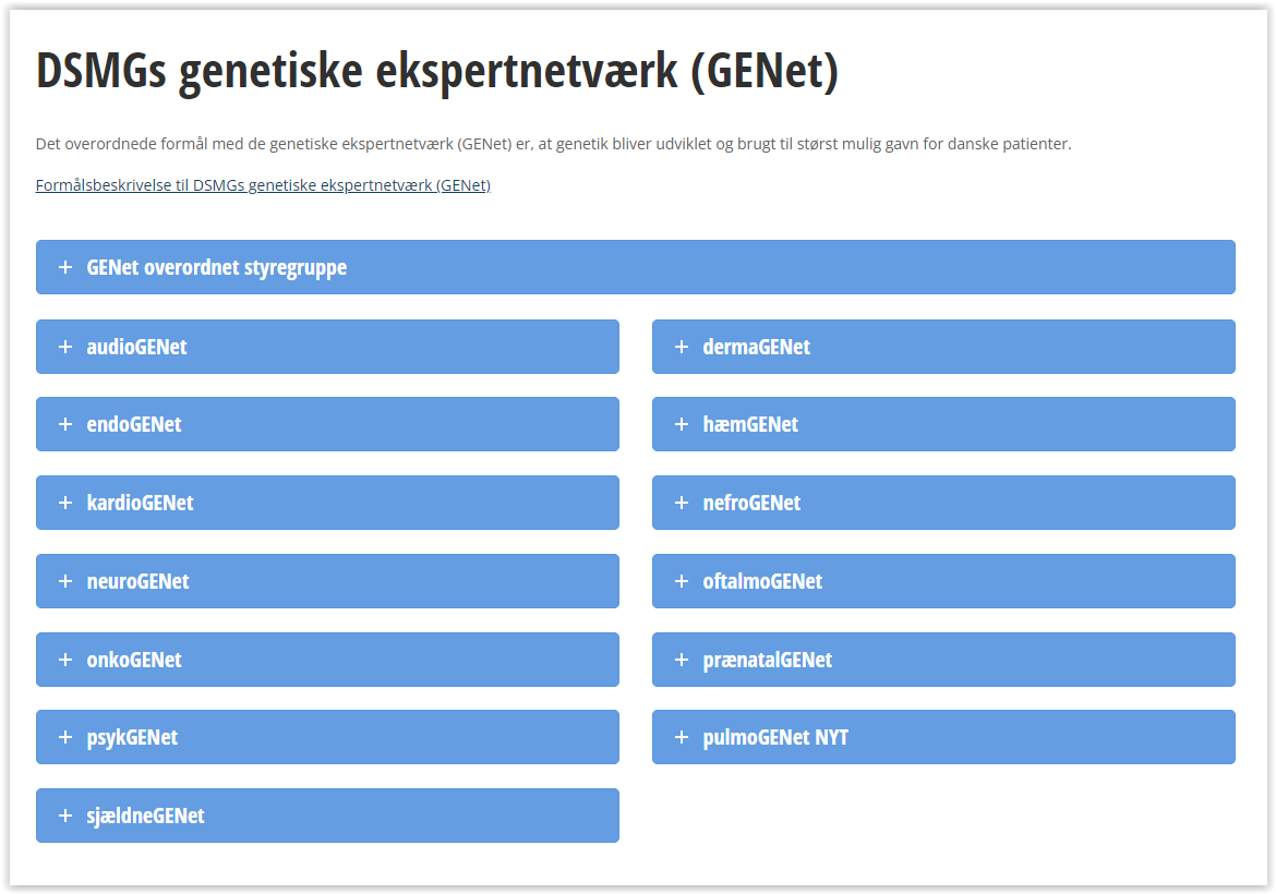 Data- og vidensdeling mellem kliniske laboratoriegenetikere, kliniske akademikere og læger er vigtig for at sikre en ensartet behandling af familier og patientgrupper på tværs af landet, derfor har @genetikdsmg etableret flere nationale netværk GENets. sciencedirect.com/science/articl…