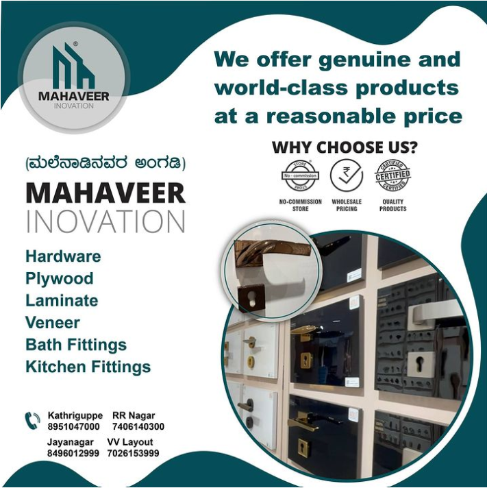MahaveerInn's tweet image. mahaveer.inn Design with confidence, build with quality.
Mahaveer Innovation - Your trusted partner in design
and construction. 🏗️🎨
.
#DesignWithConfidence #BuildWithQuality
#trustedpartnershippin