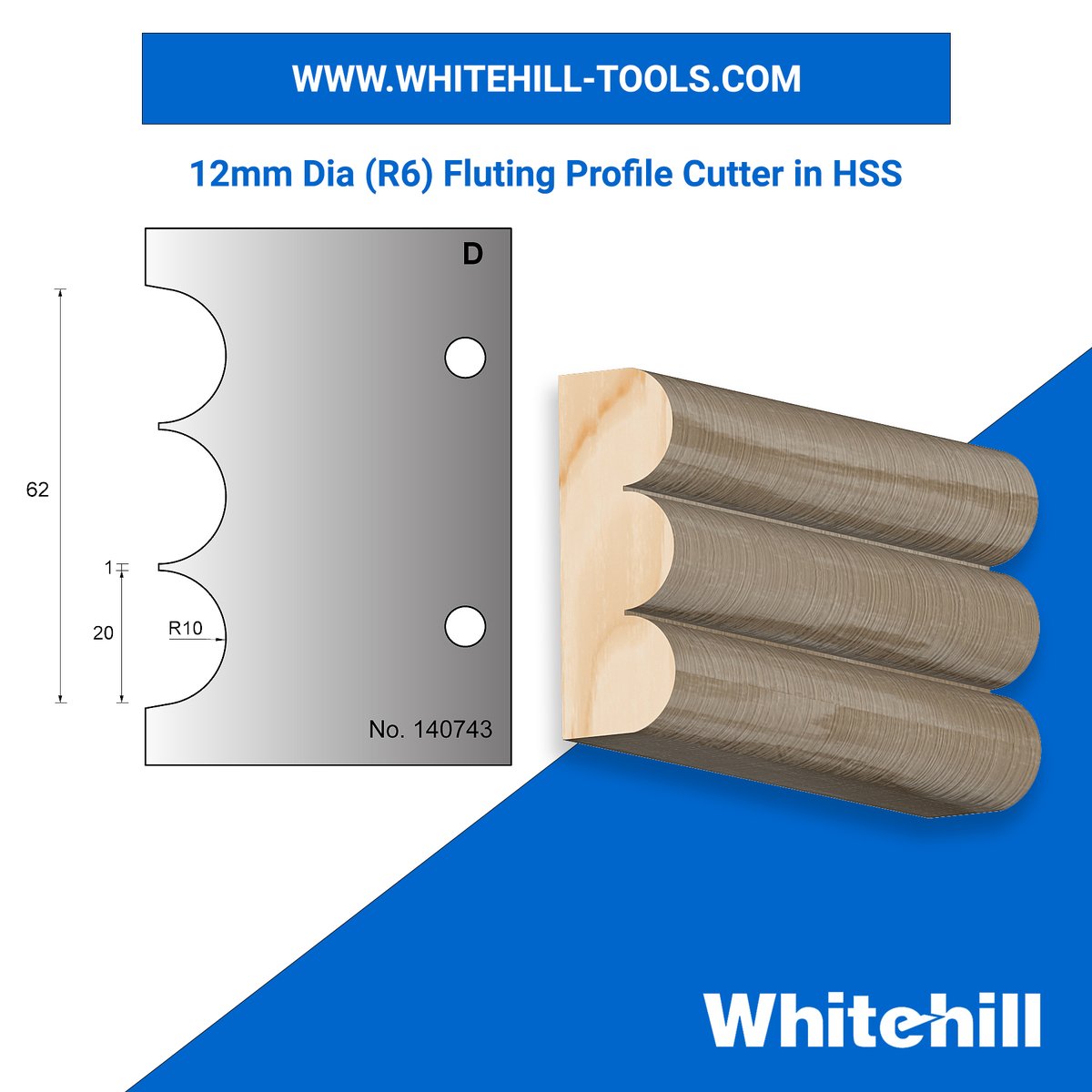 whitehilltools's tweet image. Looking for the perfect #spindle #moulder cutter? Look no further than Whitehill. With a wide range of options, including custom-made cutters, we've got you covered. Check out our collection here: whitehill-tools.com/profile-cutter…