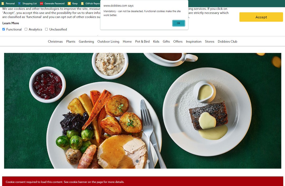 Hey <a href="/dobbies/">Dobbies</a> this is at best 'bad UI' at worst blatant disregard to the cookie choice law - ico.org.uk/for-organisati…
