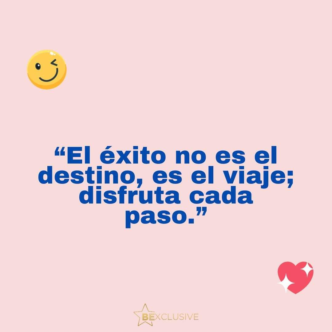 Disfruta de cada paso en tu viaje, porque el éxito no es solo el destino, sino la suma de experiencias a lo largo del camino.

Feliz lunes y semana.

¿Qué piensas? Te leo 👇

#felizlunes #felizsemana #exito #disfrutadelproceso #experiencias #frasesmotivadoras #frasepositiva