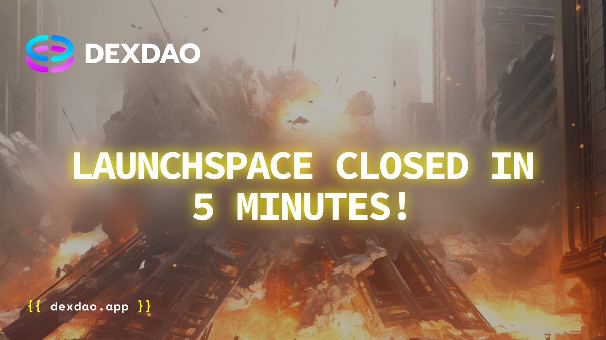 Launchspace has closed! We thank everyone who has participated and crushed GTEH’s Launchspace in 5 minutes! For those who didn’t get the chance, $DGT will be available for trading on DEXDAO starting December 14th at 1:00 PM UTC!