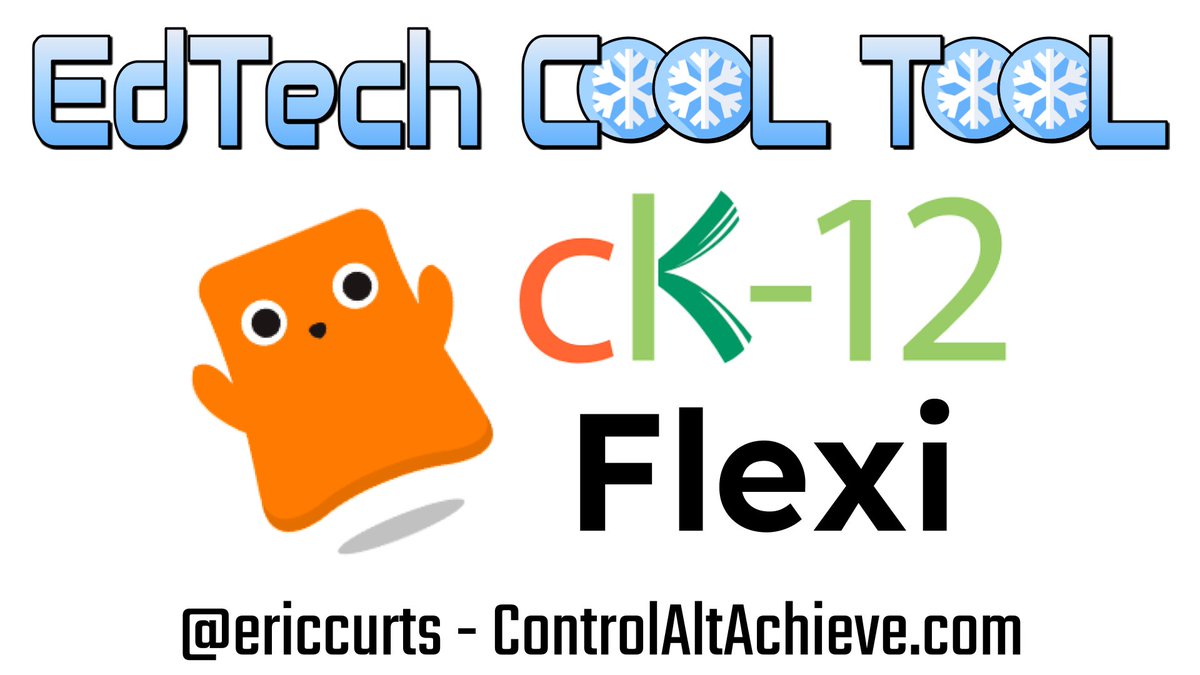 ❄️ Cool Tools 2023 - Day 11 of 24 - controlaltachieve.com/2023/12/edtech… 💪 CK-12 Flexi - AI tutor for MS/HS Math & Science 💬 Have you used this tool? Share your thoughts! 👉 Follow all the Cool Tools at bit.ly/cool-tools-23 #ControlAltAchieve #edtech #cooltools23 #ai @CK12Foundation