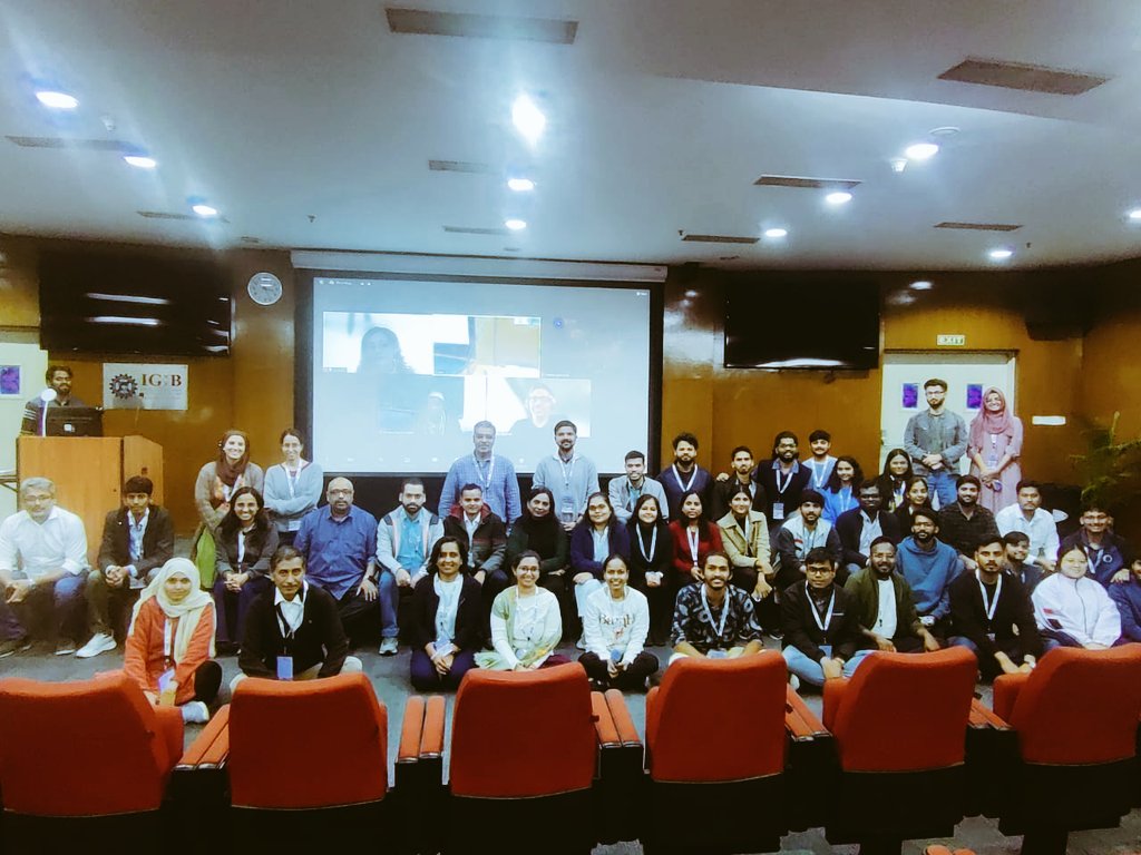 A successful end to the one-day symposium on Droplets and Condensates in Biological Systems held at <a href="/IGIBSocial/">CSIR-IGIB</a>. A special thanks to all the wonderful speakers for a day jam packed with some really interesting science ! <a href="/sheetalgandotra/">sheetalgandotra</a> Thank you for making this event happen!