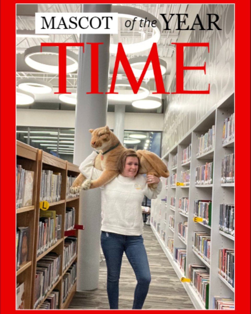 Sari would like to thank all the students and staff  for nominating her as the Mascot of the Year at SHS.  She is humbled by the outpouring of support. 🐾
#HighSchoolLibrarian #HighSchoolLibrary
#LibraryLife #BookNerd #LibraryLove
#TeenLibrarian