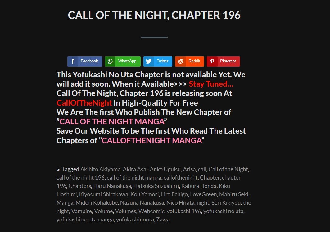 Ele NÃO sabia que ela era uma VAMPIRA (Yofukashi No Uta / Call Of