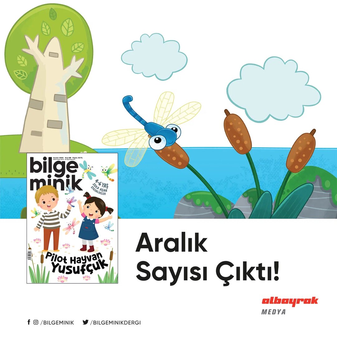 Bilge Minik aralık sayısı çıktı.😊