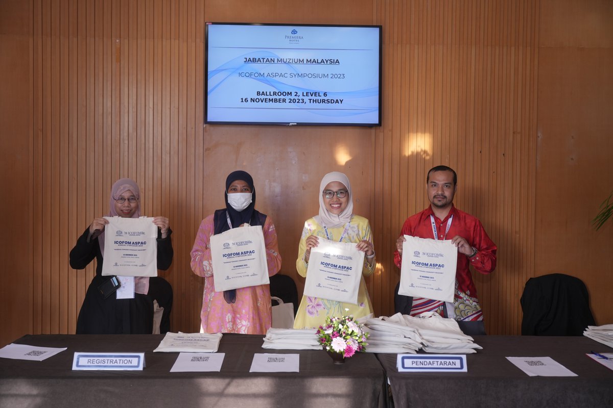 icofom_icom's tweet photo. Let's look back on highlights of the @icofom_icom -ASPAC International Symposium on “Museums Towards Community Resilience” in KL, Malaysia🇲🇾#icofom #icofom2023 https://t.co/d6leSUbLwA