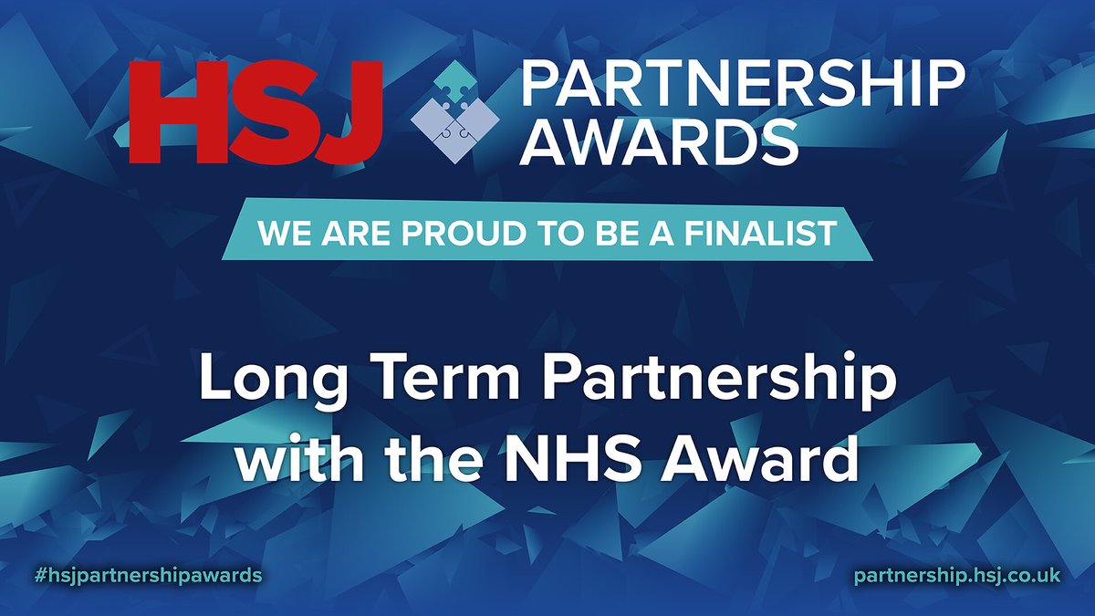 🎉 We're thrilled to announce that we've been shortlisted for the @HSJ_Awards' Long Term Partnership with the NHS award! We’re proud to work with so many amazing #NHS teams across the UK to help #makesense of spend data. Congrats to everyone shortlisted! #HSJPartnershipAwards