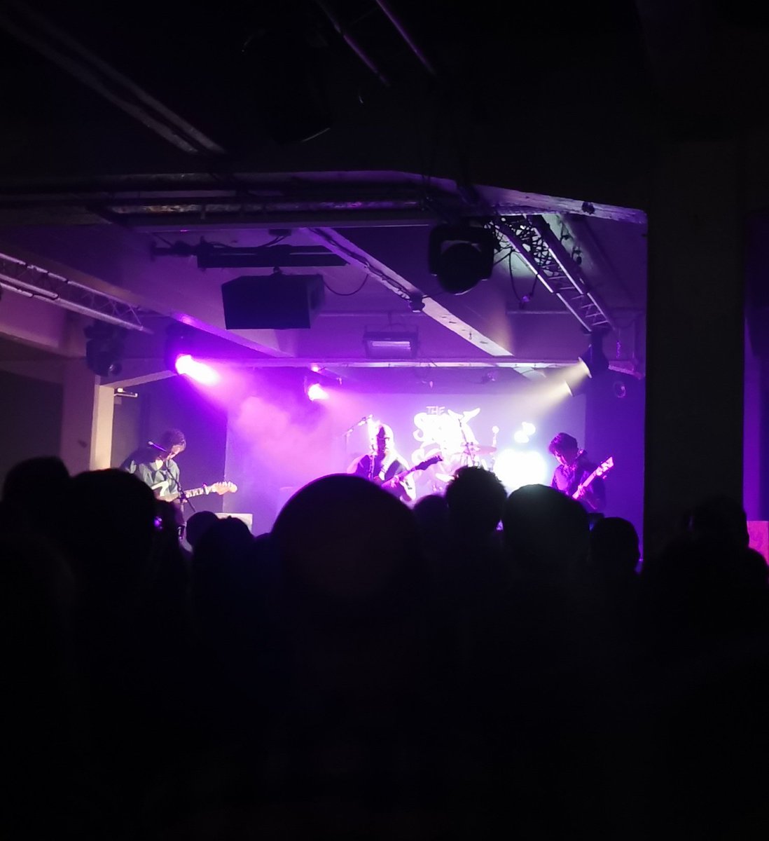 Got myself regulated (thank you bath) in time to make it to @spookschool in Glasgow. They played my favourite song, I cried, they played other songs, I got to scream 'fuck you I'm still alive' in a room full of fellow fans, and all was well