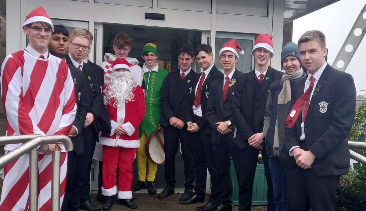 Thanks goes to @stpatsarmaghfor their delightful performance at the @hospiceSAHS last week. Our staff, volunteers, and patients thoroughly enjoyed it. A special acknowledgment to Mr. Gerard Devine, who coordinates this annual event for the school. Thank you!