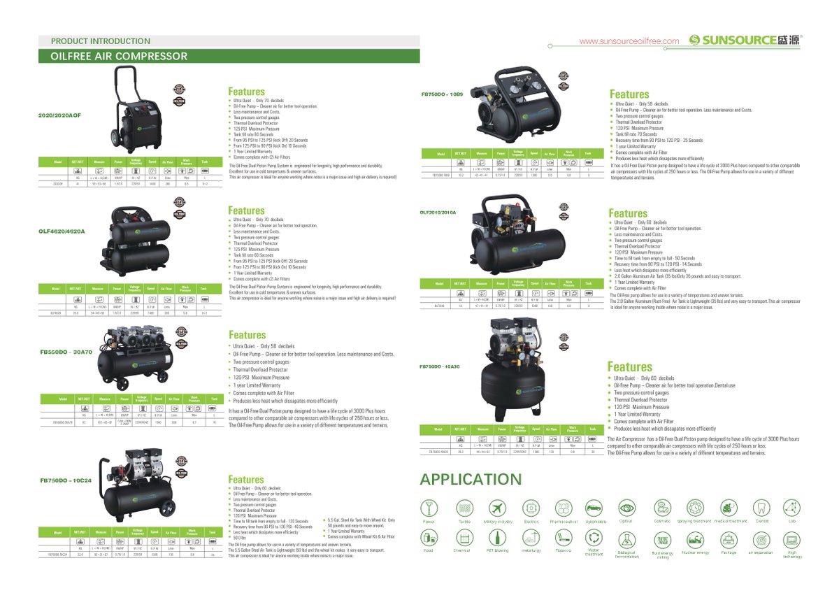 sunsourceair's tweet image. SUNSOURCE Oil-Free Series, Including Air Compressors, Vacuum Pumps &amp;amp; Screw Compressors. Learn About Product Details &amp;amp; Applications 
📚 Learn more: sunsourceoilfree.com

#oilfreeaircompressor #aircompressor #vacuumpump #servomotor #oilfreevacuumpump #pumphead #screwcompressor