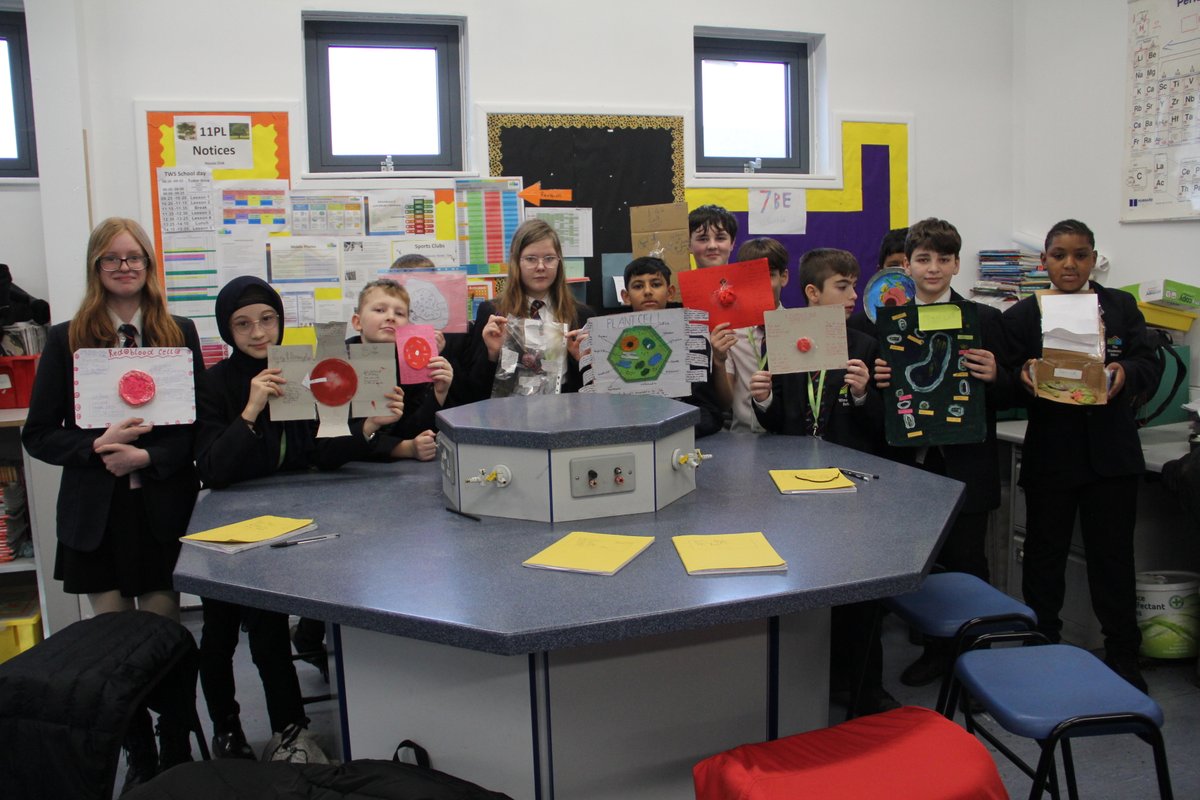 WinstanleySch's tweet image. Super Science Homework
Well done 7BE on some fantastic Science homework on cells. The creativity and knowledge demonstrated was amazing, Mrs Patel was very impressed!
#SuperScience #ScienceHomework #cells #creativelearners