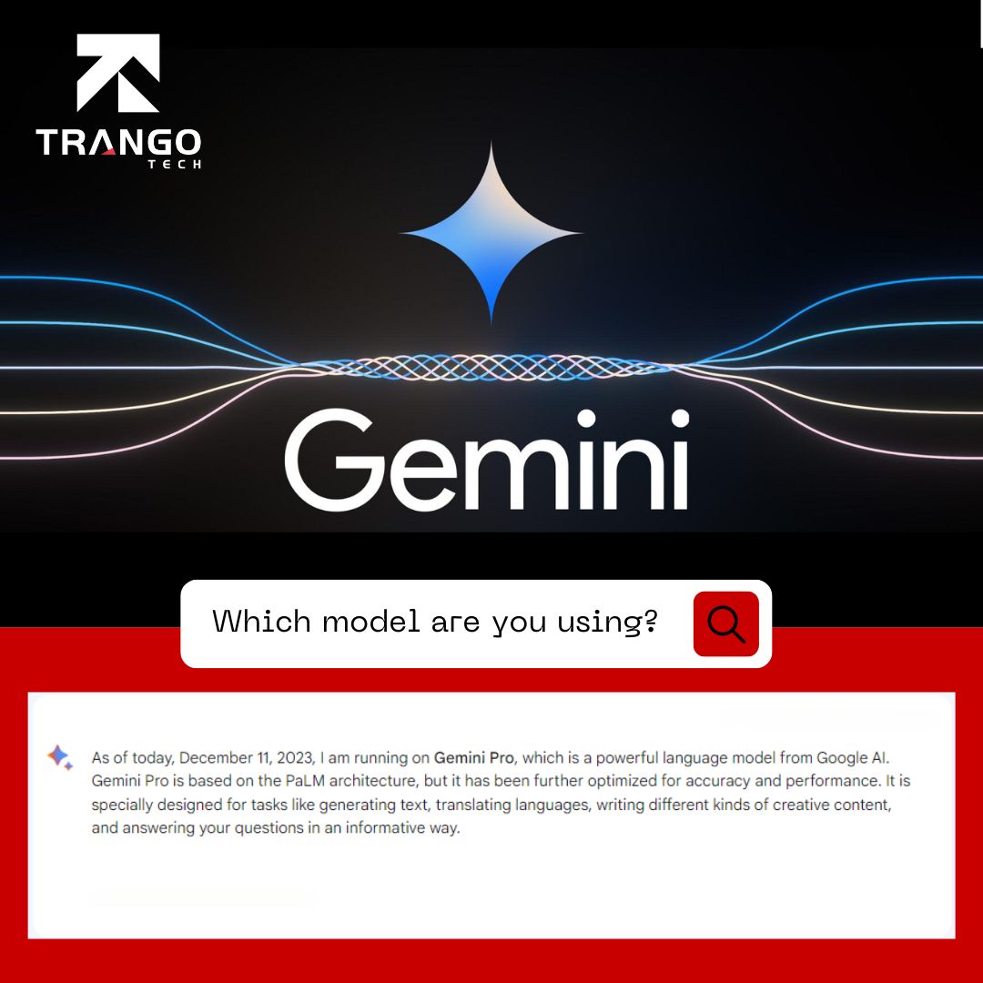 TrangoTech's tweet image. A New Era of Generative AI

On December 6th, 2023, Google introduced Gemini, its most powerful AI model yet.

#AI #AIforTheFuture #googlegemini #trangotech