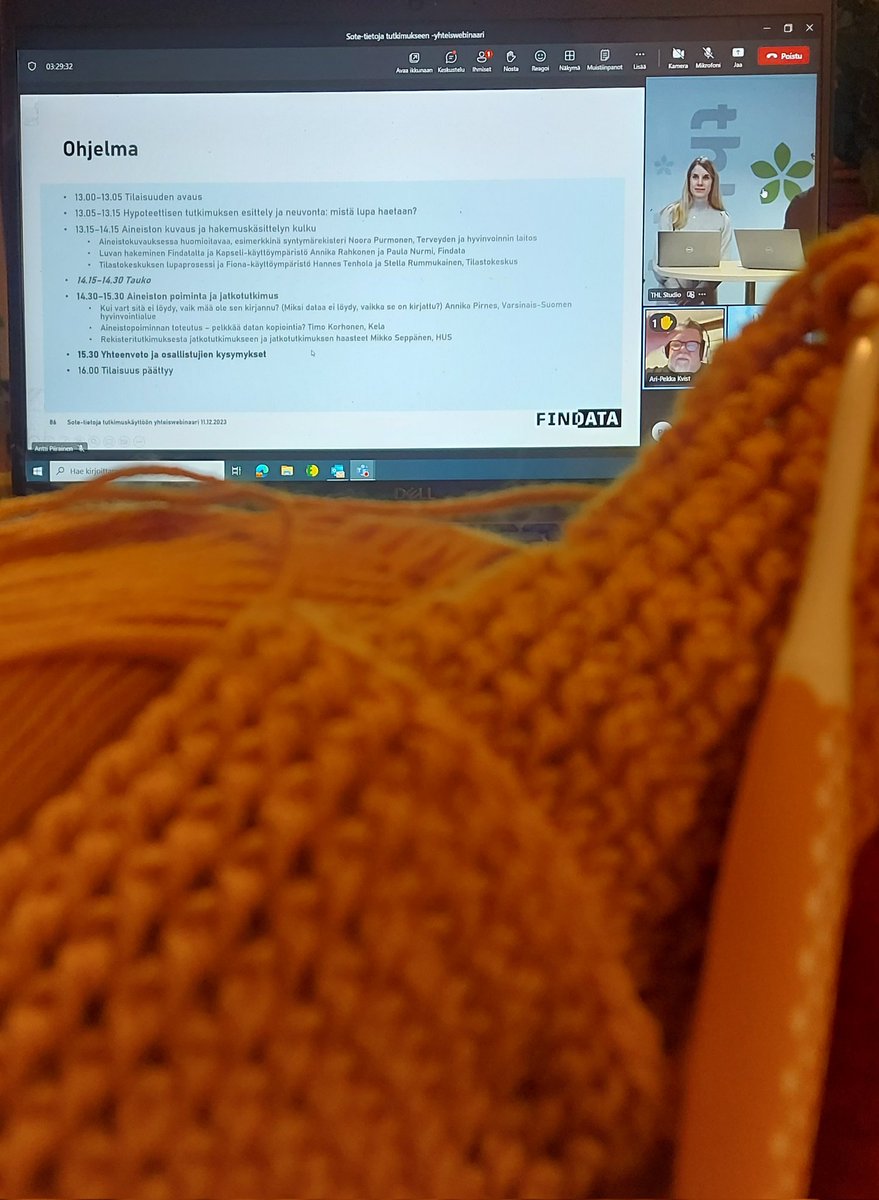 Kiitos <a href="/MaariParkkinen/">Maari Parkkinen</a> &amp; co informatiivisesta tilaisuudesta. Hyvin eteni samalla myös joululahjavirkkaukset.

Palataan niihin kysymyksiin sitten myöhemmin :-)