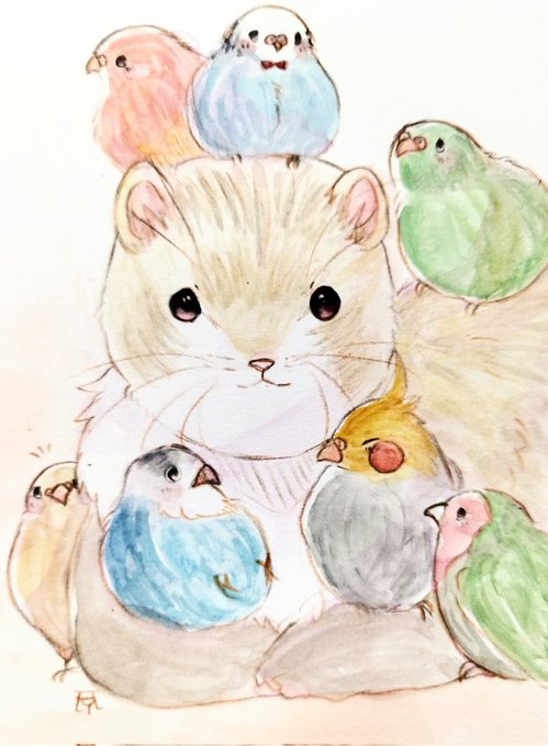 「hamster」 illustration images(Latest)｜4pages