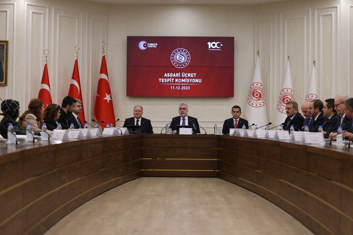 turkiskonf's tweet photo. ASGARİ ÜCRET TESPİT KOMİSYONU İLK TOPLANTISINI GERÇEKLEŞTİRDİ 

https://t.co/xvi5t8yUJW https://t.co/69mTQJub98