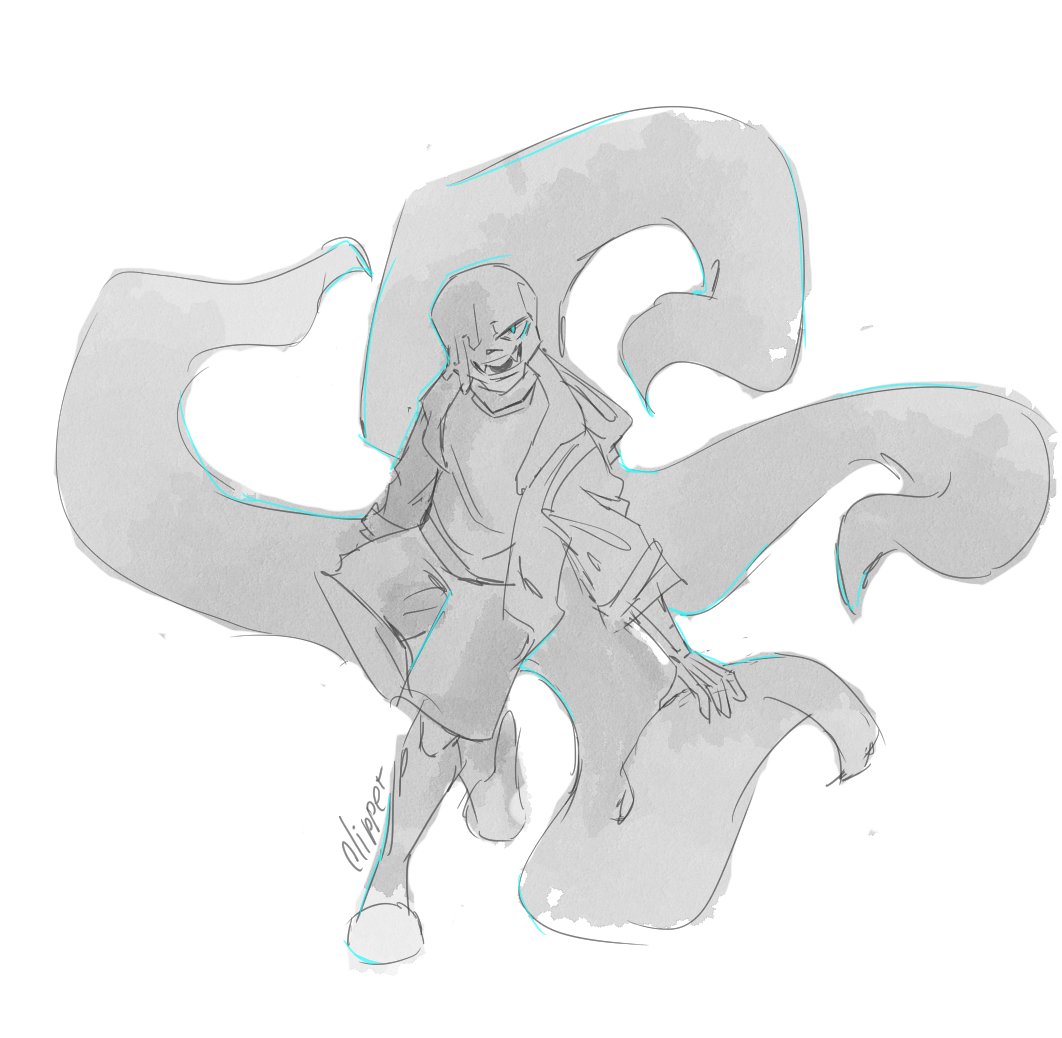 Sleepysin4's tweet photo. I'm sitting in shock by myself...I drew something...∑(O_O;) https://t.co/NLPhaahEgU
