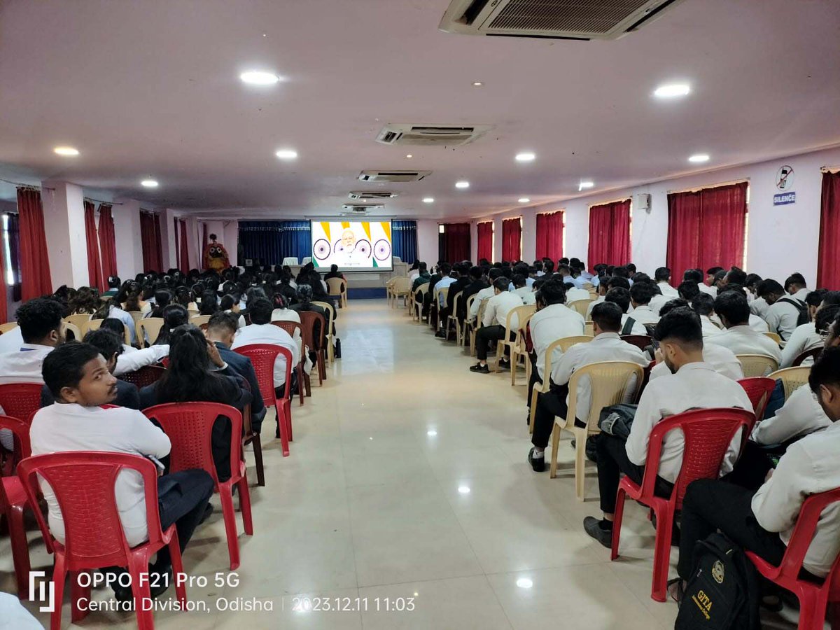 gitabbsr's tweet photo. #vikshitbharat2047 at GITA Autonomous College, Bhubaneswar... https://t.co/5oTKodnZiG