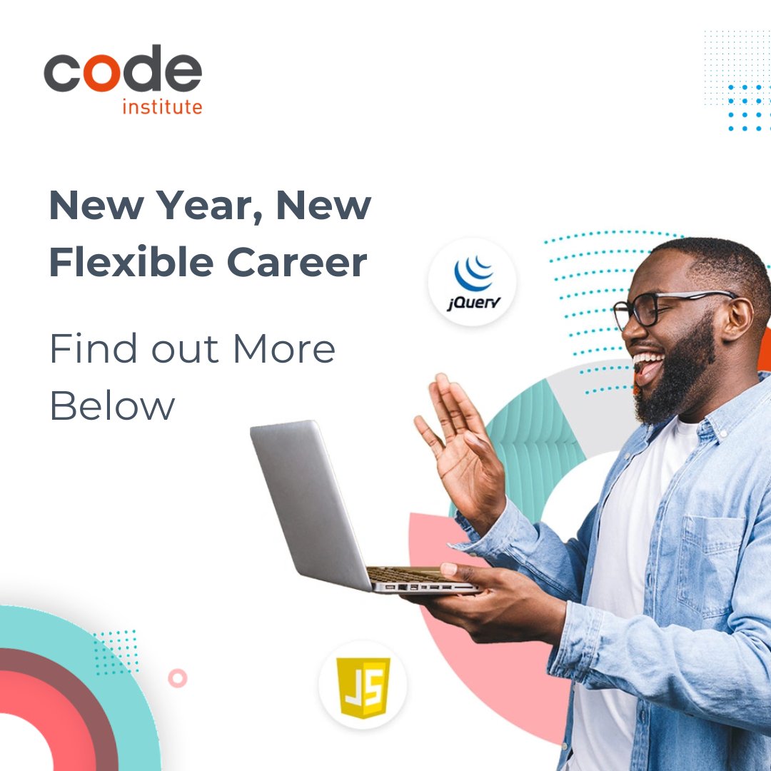 codeinstitute's tweet image. New Year, New Felxible Career 💼

According to the Irish Independent, in 2024, roles like #softwaredevelopers, #webdevelopers, #cloudengineers, #cybersecurity experts, and data analysts are in high demand, with the possibility of double-digit pay hikes. 🌐✨ 

#careerchange