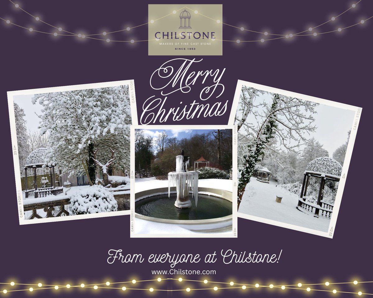 Merry Christmas from everyone at Chilstone!
We are closed from 22nd Dec-3rd Jan to give our staff a well deserved rest.
Email orders to office@chilstone.com we will contact you on our return.
We wish you a wonderful #Christmas and look forward to welcoming you in the #NewYear!