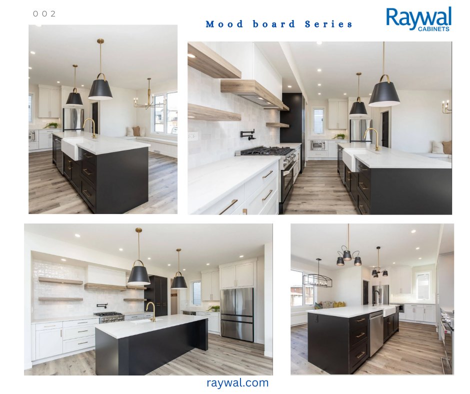 Mood Board Mondays

#raywal #raywalcabinets #contemporarykitchen #canadianmade #cabinets #kitchendesign #kitchensofinsta #interiors #kitchensofinstagram #kitchendecor #kitcheninspo #kitchenreno #interiordesign #instakitchen