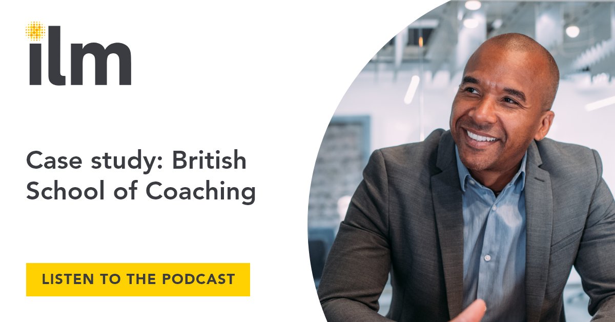 Judith Barton from the British School of Coaching talks about how delivering ILM qualifications demonstrates that their courses have rigour and purpose, and provides learners with the credentials to begin or further their career in coaching and mentoring ow.ly/YhBh50Q9lC5