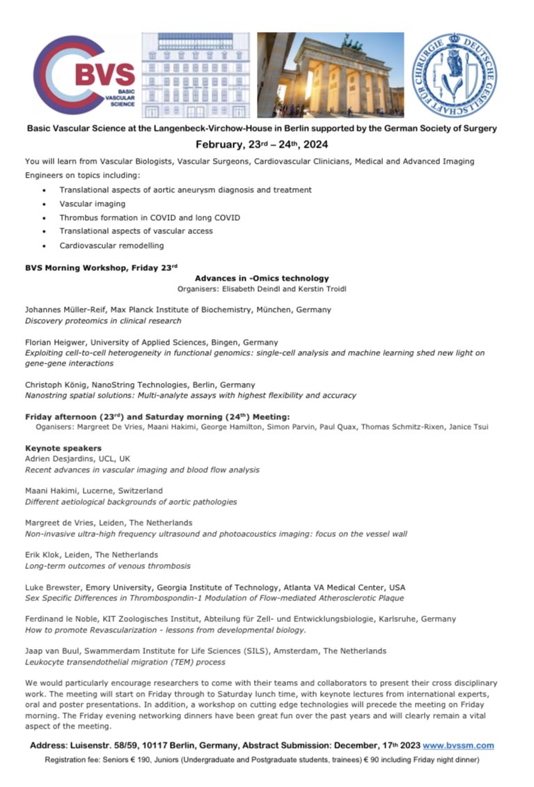 Janice Tsui (@drjanicetsui) on Twitter photo Delighted to announce our keynote speakers. Submit your abstracts this week to join us bvssm.com <a href="/paulquax/">Paul Quax</a> <a href="/Gefaesschirurg/">Thomas Schmitz-Rixen</a> <a href="/dr_brewster/">Luke Brewster</a> <a href="/Adrien_Desjard/">Adrien Desjardins</a> <a href="/VanBuul_lab/">Van Buul Lab</a> <a href="/lenoblelab/">lenoblelab</a> <a href="/AppliedCVB/">ISACB</a> <a href="/WEISS_UCL/">WEISS</a> <a href="/Dr_A_cubed/">Dr Aisah Aubdool</a> <a href="/VascularBiol/">Vascular Biology</a> <a href="/Dr_A_cubed/">Dr Aisah Aubdool</a> Delighted to announce our keynote speakers. Submit your abstracts this week to join us bvssm.com <a href="/paulquax/">Paul Quax</a> <a href="/Gefaesschirurg/">Thomas Schmitz-Rixen</a> <a href="/dr_brewster/">Luke Brewster</a> <a href="/Adrien_Desjard/">Adrien Desjardins</a> <a href="/VanBuul_lab/">Van Buul Lab</a> <a href="/lenoblelab/">lenoblelab</a> <a href="/AppliedCVB/">ISACB</a> <a href="/WEISS_UCL/">WEISS</a> <a href="/Dr_A_cubed/">Dr Aisah Aubdool</a> <a href="/VascularBiol/">Vascular Biology</a> <a href="/Dr_A_cubed/">Dr Aisah Aubdool</a>