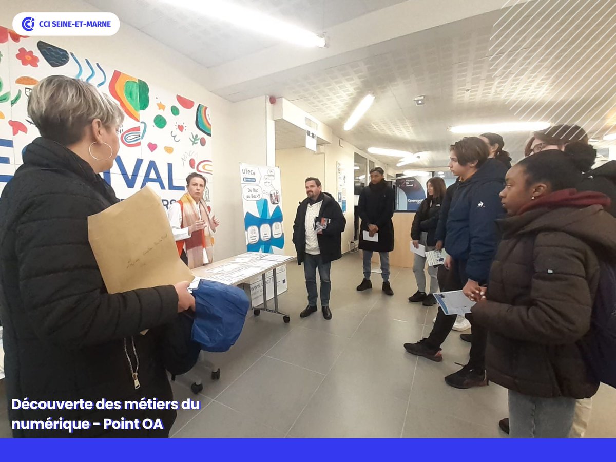 ccism77's tweet photo. Nos experts ont partagé leurs connaissances sur les carrières possibles dans le domaine du #numérique. Ils ont aidé les jeunes à comprendre les différentes filières et à identifier leurs intérêts.#NumConseils #LisaConnect @OpcoAtlas @Utec_77 @CinovDigital @gobelins_paris ⬇️ https://t.co/iuC0KZheSf