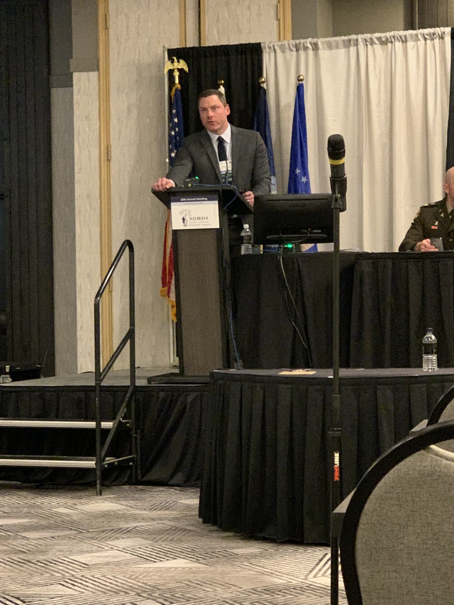 Soaring to new heights in orthopedics! 🏔️ Dr. Nate Hendrickson took the lead at the Society of Military Orthopaedic Surgeons (@MilOrtho) annual meeting in Vail, Colorado this past week. Chairing a symposium and presenting two papers! 📄💡