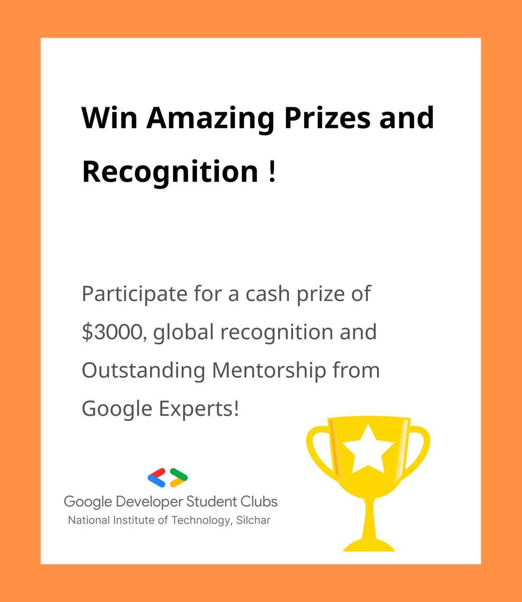 gdgcnits's tweet image. Calling all students! 🌍 Join the global Google Solution Challenge 2024 and use your creativity to tackle real-world issues with technology. Unleash your potential to create groundbreaking solutions that transform the world!
#gdsc #gdscnits #googlesolutionchallenge