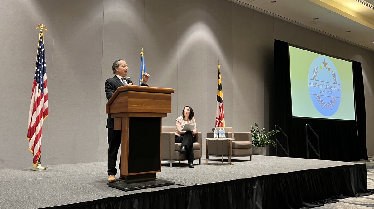 ⁦Congressional leaders <a href="/ChrisVanHollen/">Senator Chris Van Hollen</a>⁩ ⁦<a href="/RepDavidTrone/">ARCHIVED: Rep. David Trone</a>⁩ ⁦<a href="/RepRaskin/">Rep. Jamie Raskin</a> addressed nearly 300 attendees at the 23rd Minority Legislative Breakfast.  ⁦<a href="/hccmc/">Hispanic Chamber of Commerce Montgomery County</a>⁩ #mlbmd2023