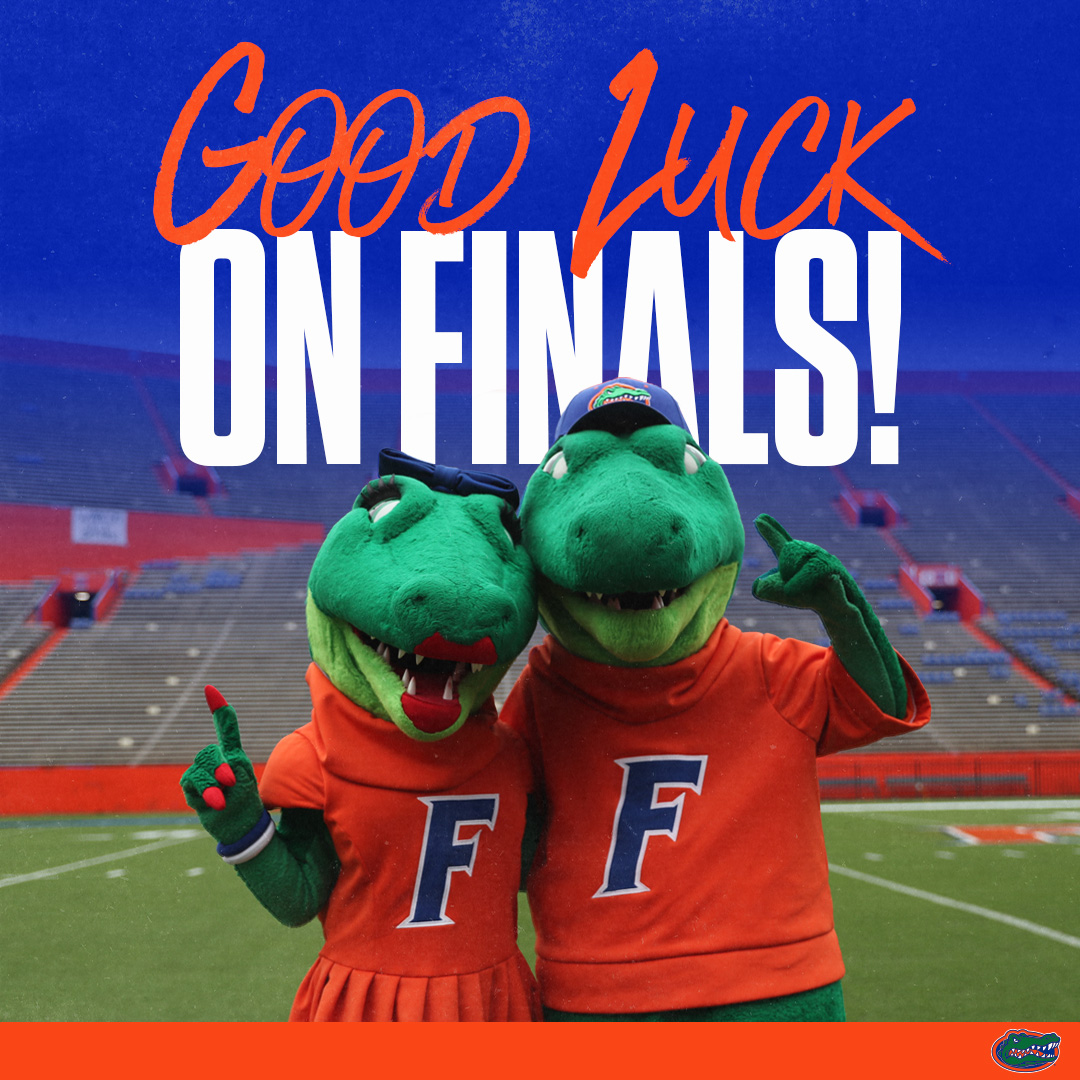 Sending all the positive energy Gators!🐊 #GoGators | @GatorsStudents