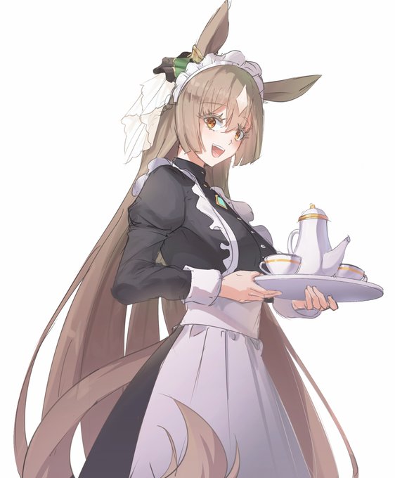 「maid apron teapot」 illustration images(Latest)｜3pages