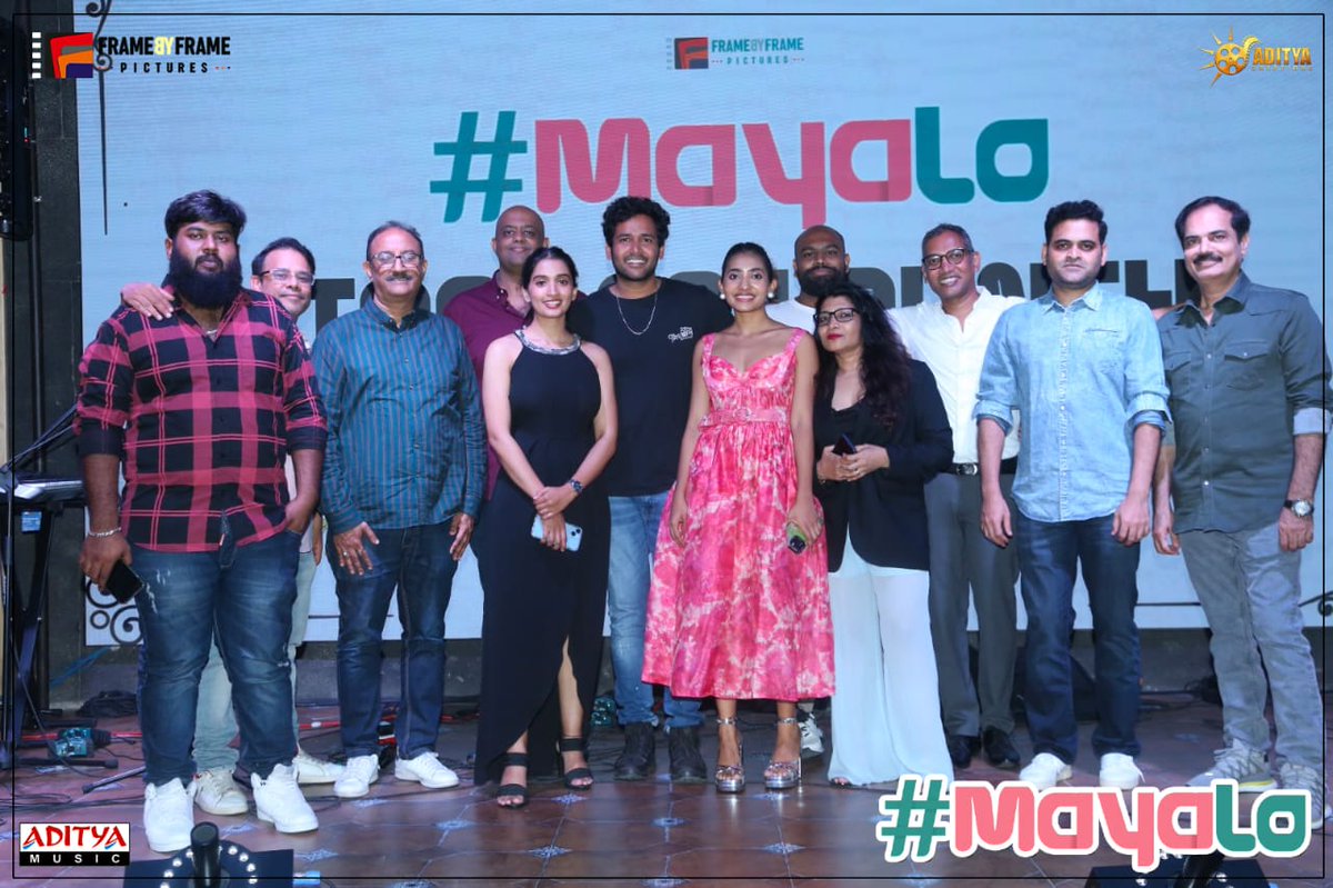 Clicks from the Grand Trailer Launch Event of ultimate roller coaster entertainer #MayaLo. 📸✨

ICYM trailer ▶ youtu.be/ovQAISiEydw

In cinemas from Dec 15th ❤️
#MayaloTheFilm
#MayloOnDec15th

#NareshAgastya <a href="/BVazhapandal/">Bhavana Vazhapandal</a> <a href="/GnaneswariKand2/">GnaneswariKandregula</a> <a href="/mmpervar/">Megha Mithra Pervar</a> <a href="/dennisnorton02/">Dennis Norton</a> #Kadali