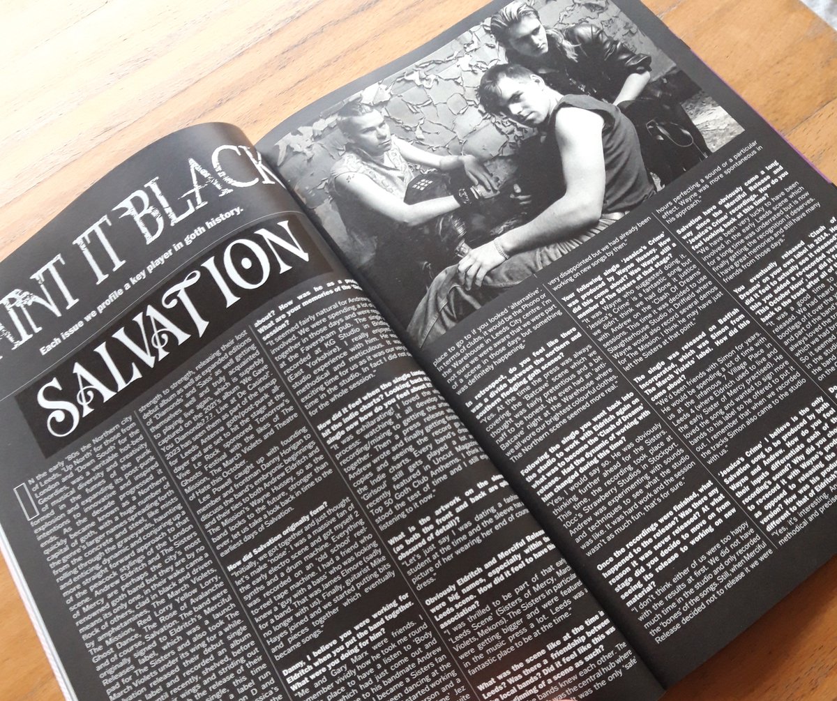 'SALVATION' in VIVE LE ROCK Magazine!!! 💎💎💎