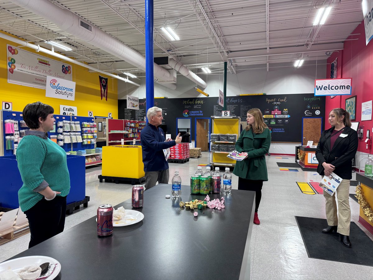 Thank you for hosting our holiday mixer <a href="/crayons2classrm/">Crayons 2 Classrooms</a> and for supporting our teachers and at-risk students in the Greater Dayton area.
