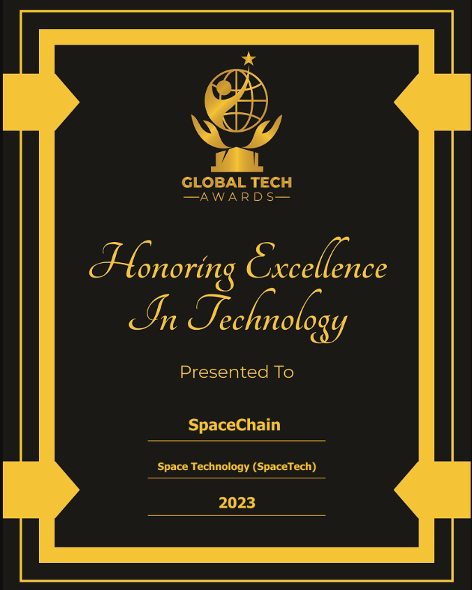 SpaceChain tweet media